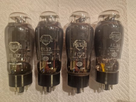 Mullard EL 37 quad