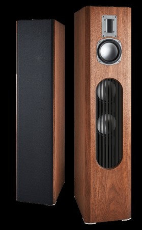 Quadral Montan 9 cherry wood finish